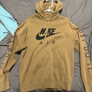 Brown Nike hoodie
